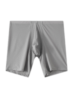 2 Pack Men's Mesh Transparent Sports Fitness Loose Boxer Briefs