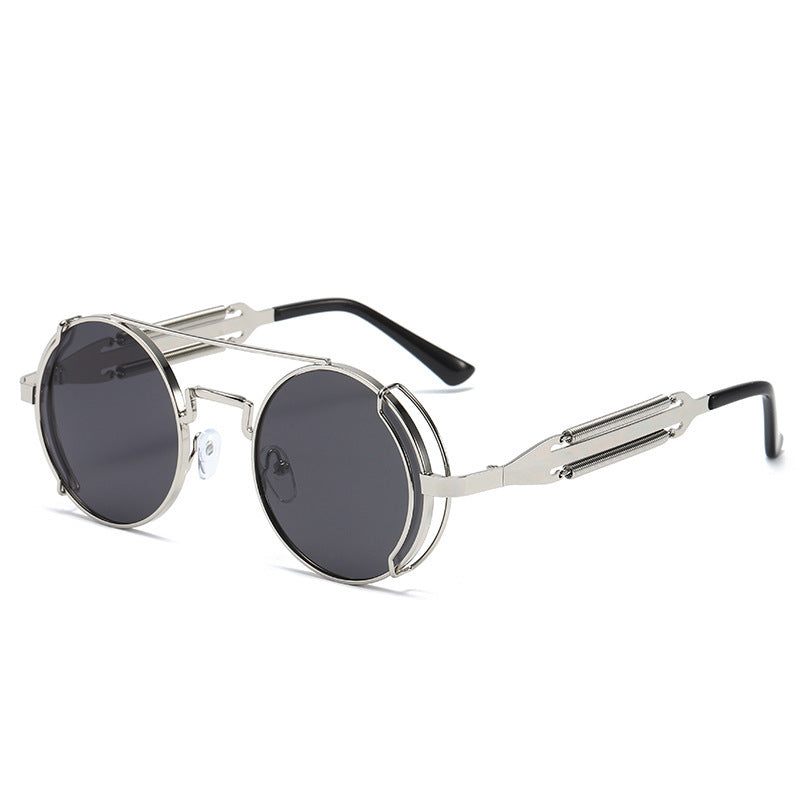 Fashionable And Unique Steam-wave Tinted Sunglasses
