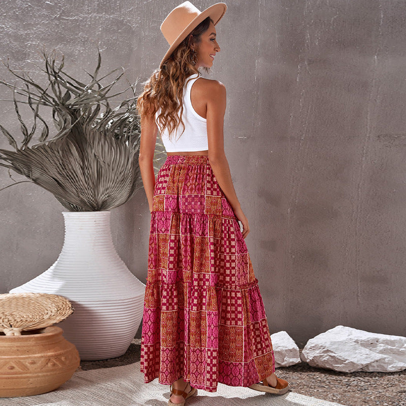 Loose Casual High Waist Dress For Women