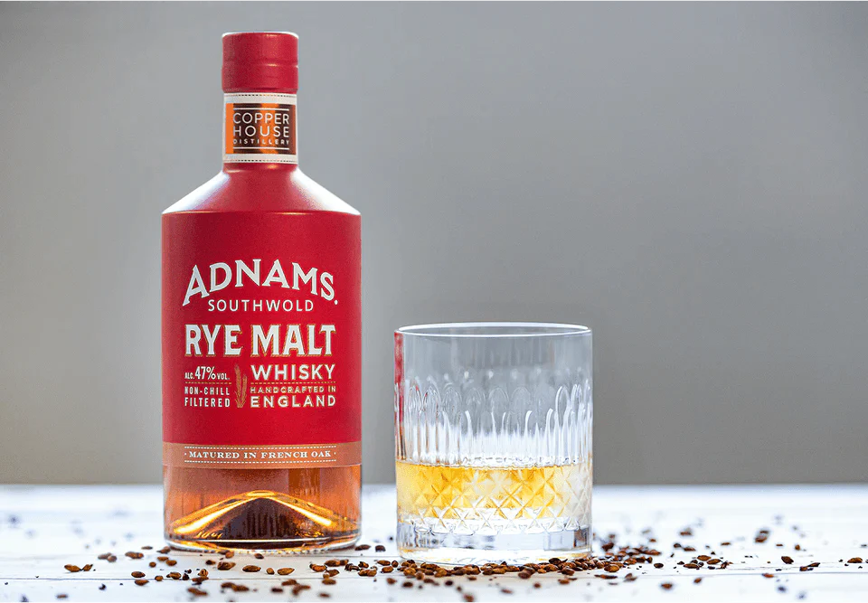 Adnams Rye Malt English Whisky, 70cl