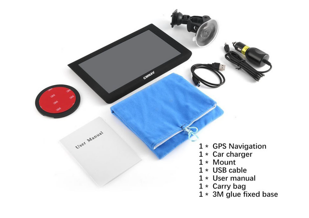 9" CMNAV Advanced Camper Plus (256 MB RAM)