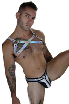 Breedwell Illuminator Bulldog Harness Holo