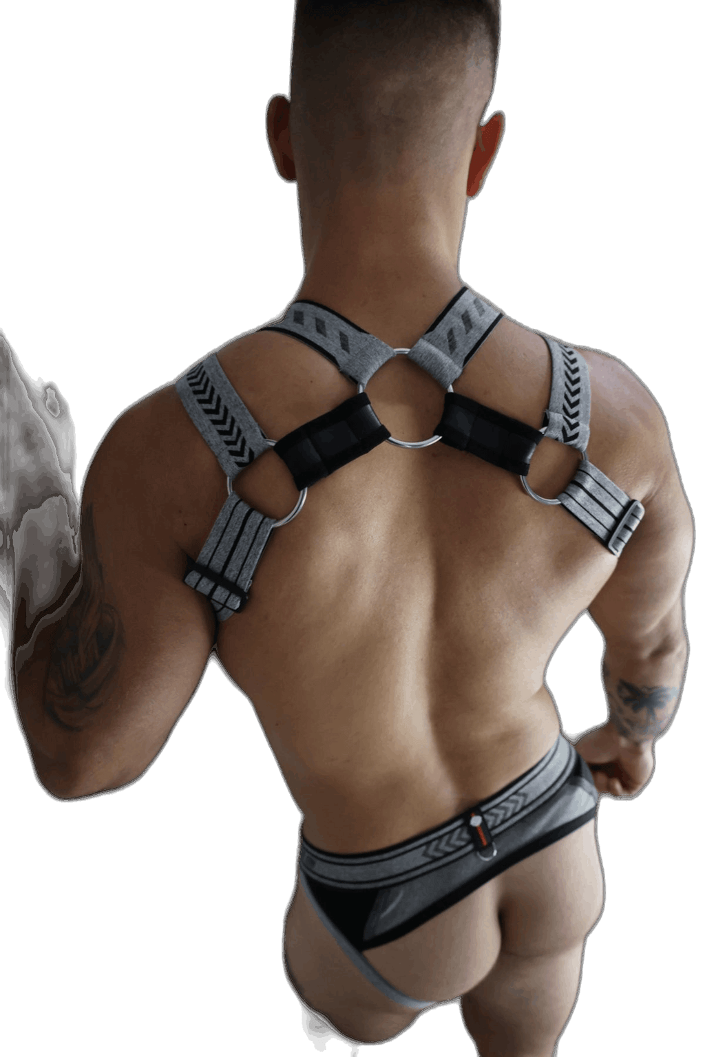 Breedwell Mister Luxe Body Harness Heather Grey