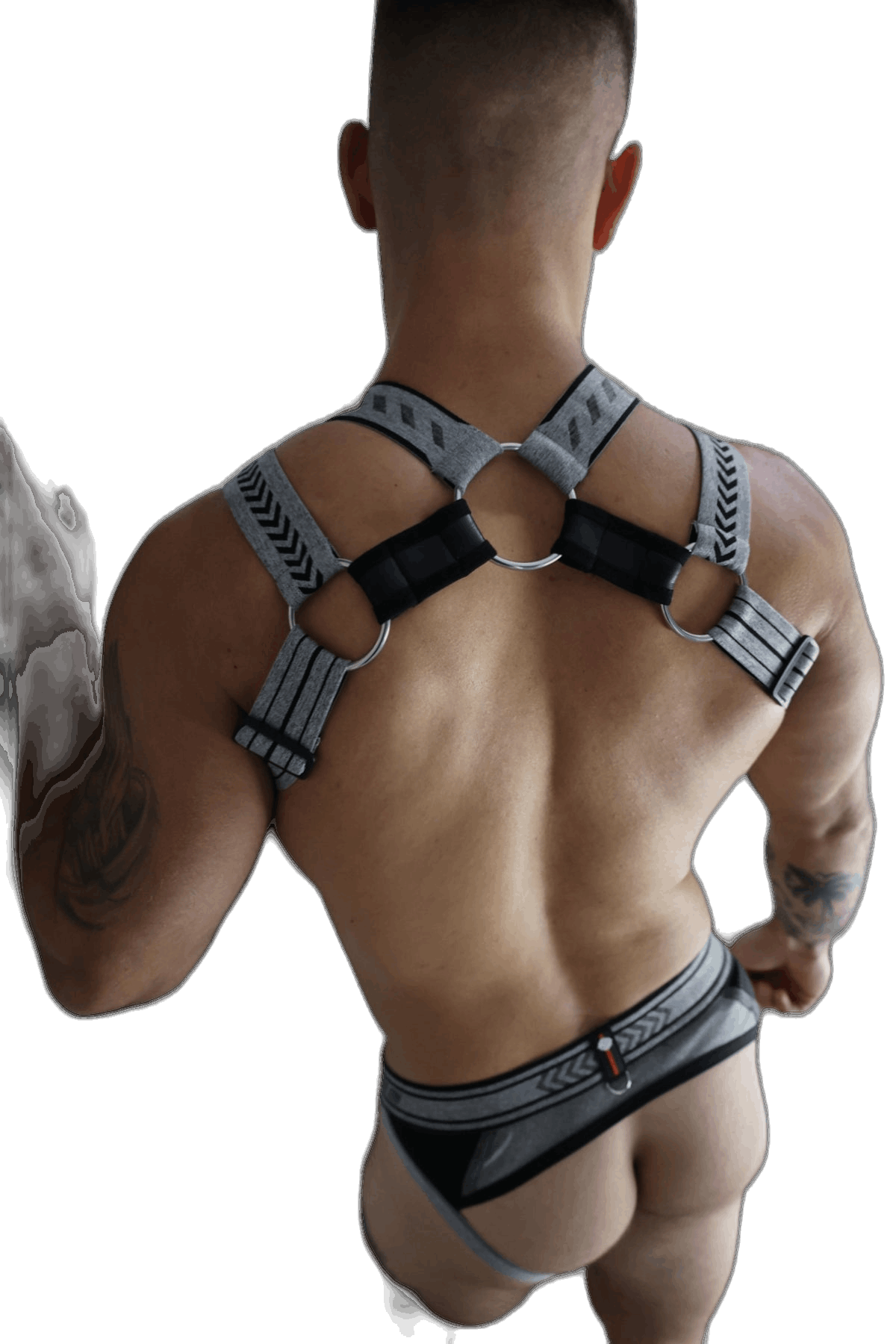 Breedwell Mister Luxe Body Harness Heather Grey