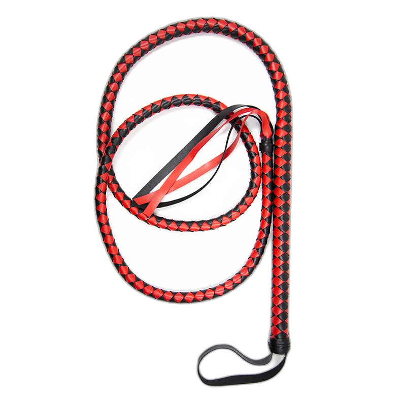 Long BDSM Snake Whip