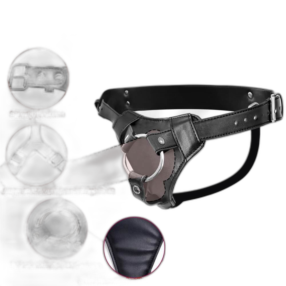 Draven - Leather Strap On Harness