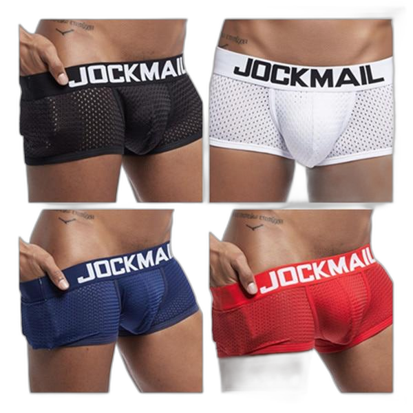 Jockmail Breathable Mesh Boxers (4 Pack)