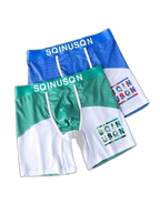 Men's Anti-Chafing Sports Boxer Briefs with Spacious Pouch