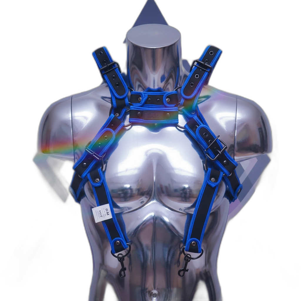 Fusion Shoulder Strap Metallic Buckle Harness