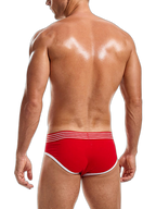 Men’s Spliced Color Pouch Briefs