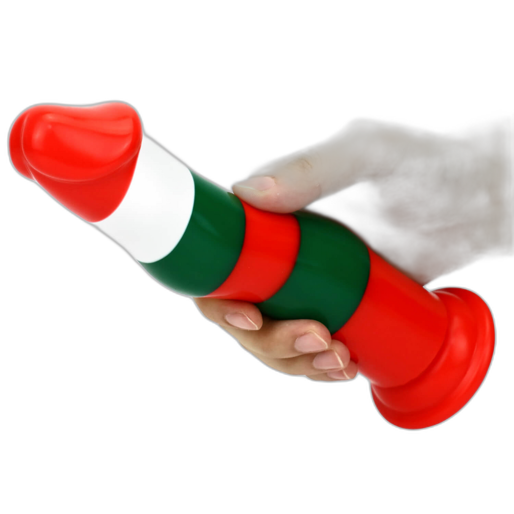 Lian - 8.26 Inch Christmas Silicone Dildo with Suction Cup