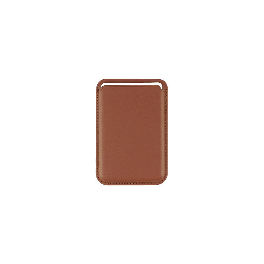 For Magsafe Magnetic Luxury Leather Card Holder Wallet Case For 14 Pro Max 13 12 Phone Bag Adsorption Accessories Cover