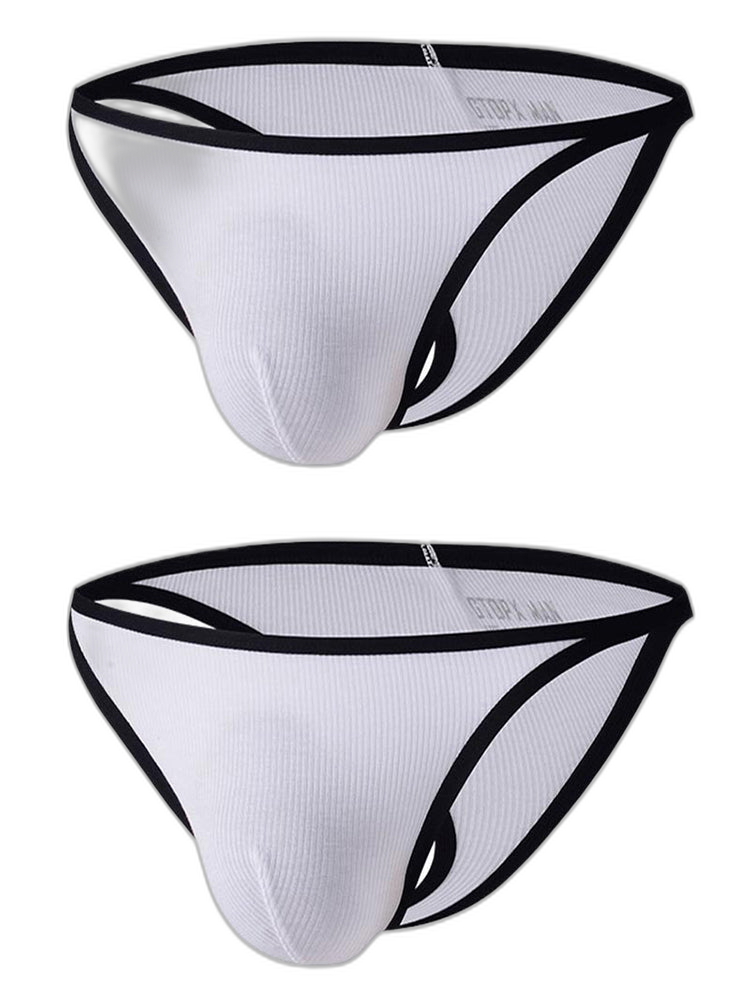 Men's Low-Rise Sexy U-Convex Thong And Briefs