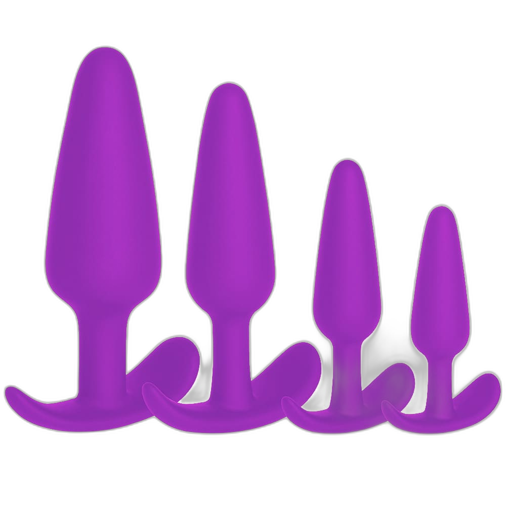 Anchor - Silicone Anal Training Set - Public Butt Plug