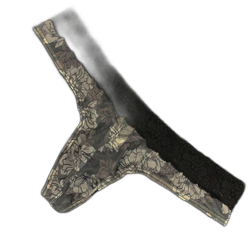 Floral Lace Thong