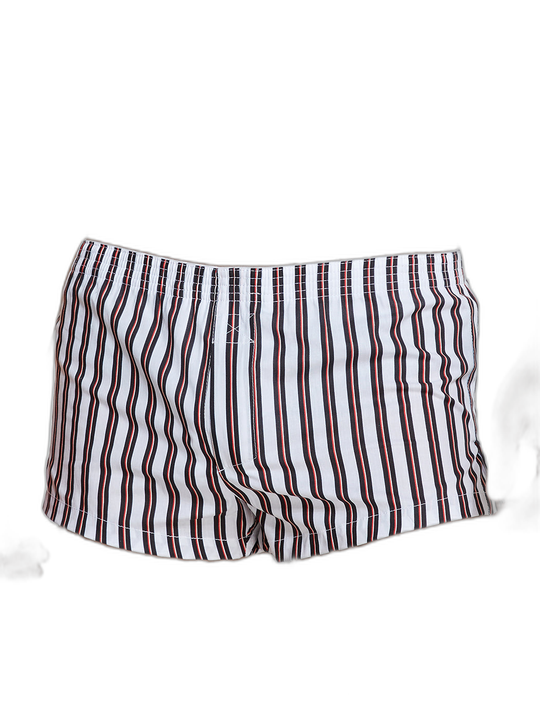 Men's Color Stripes Boxers With Fly