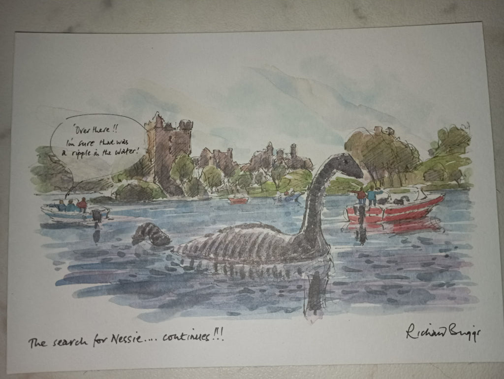 SCOTLAND LOCH NESS & FORTH ROAD BRIDGE POSTCARD'S