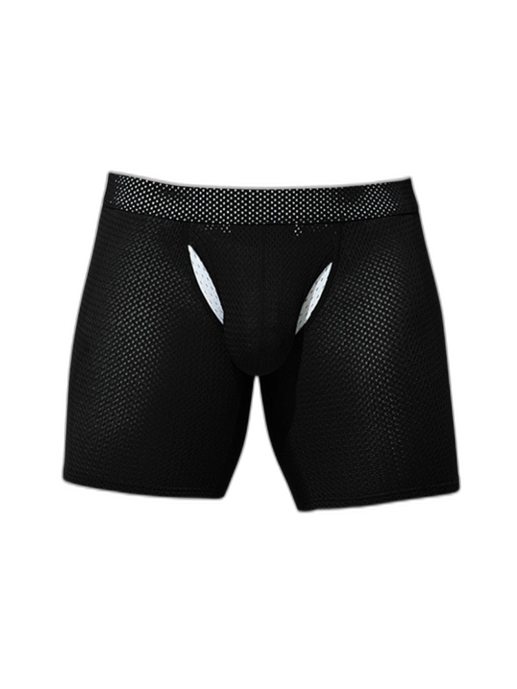 2 Pack Men's Sporty Cut Anti-Chafing Breathable Stretch Fit Midway Briefs