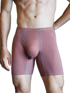 3 Pack Men's Anti-chafing Waffle Boxer Briefs