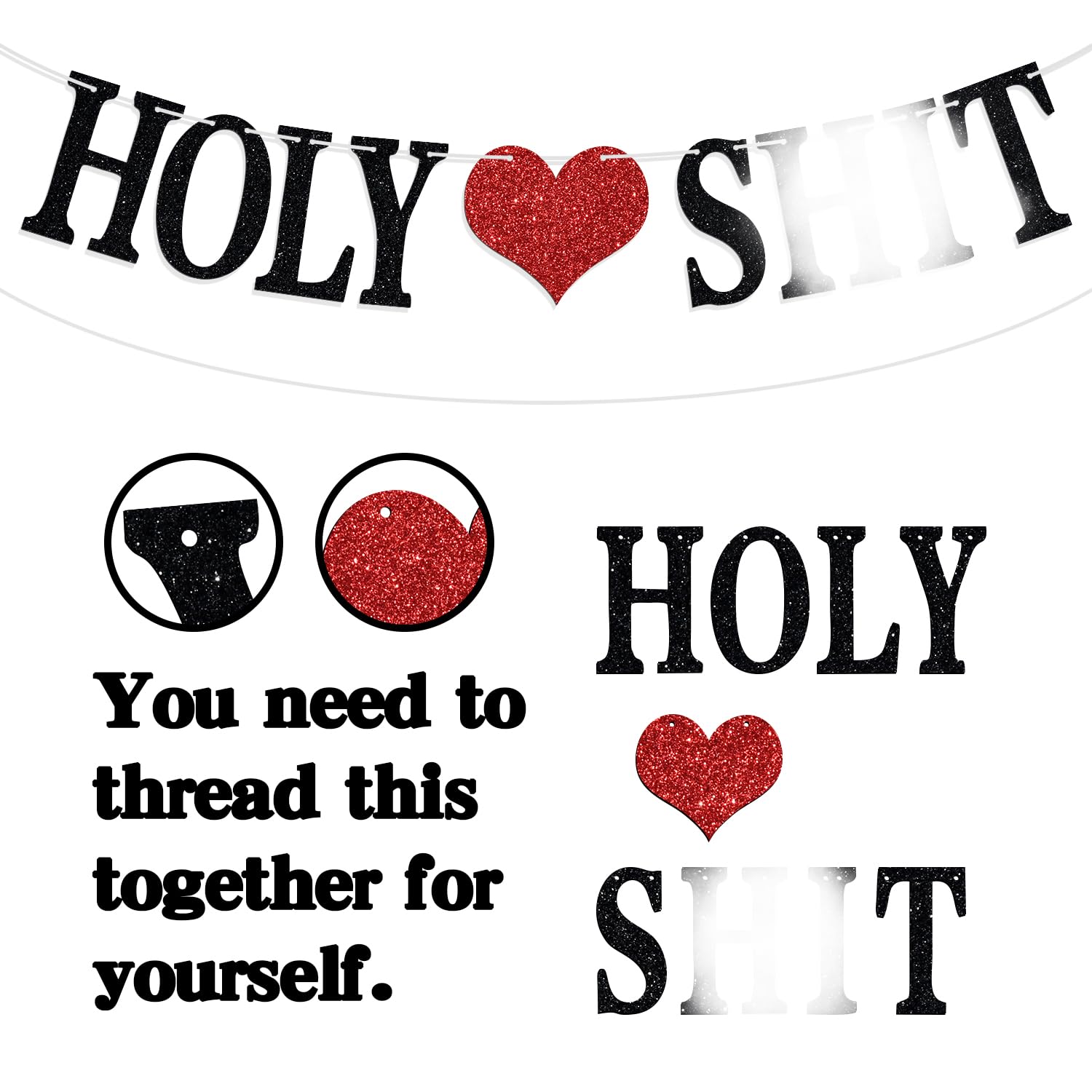 Aeryourtar Holy Youre 18 Banner – Funny 18th Birthday Bunting