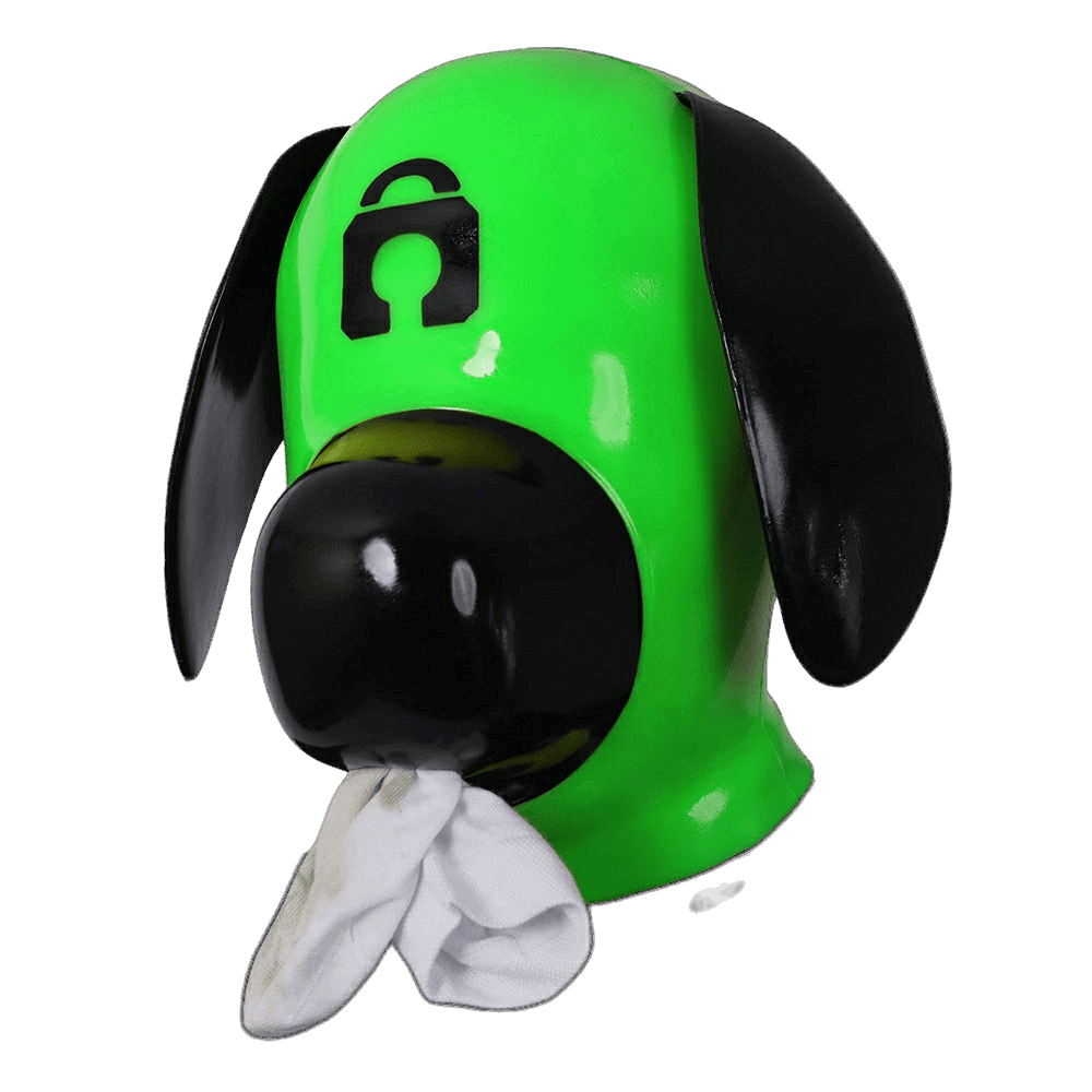 Furrjoi Silicone Lapsus Hood Lime Green