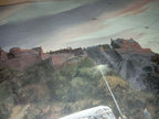 EDINBURGH CASTLE small PAINTED OLD TIME PICTURE