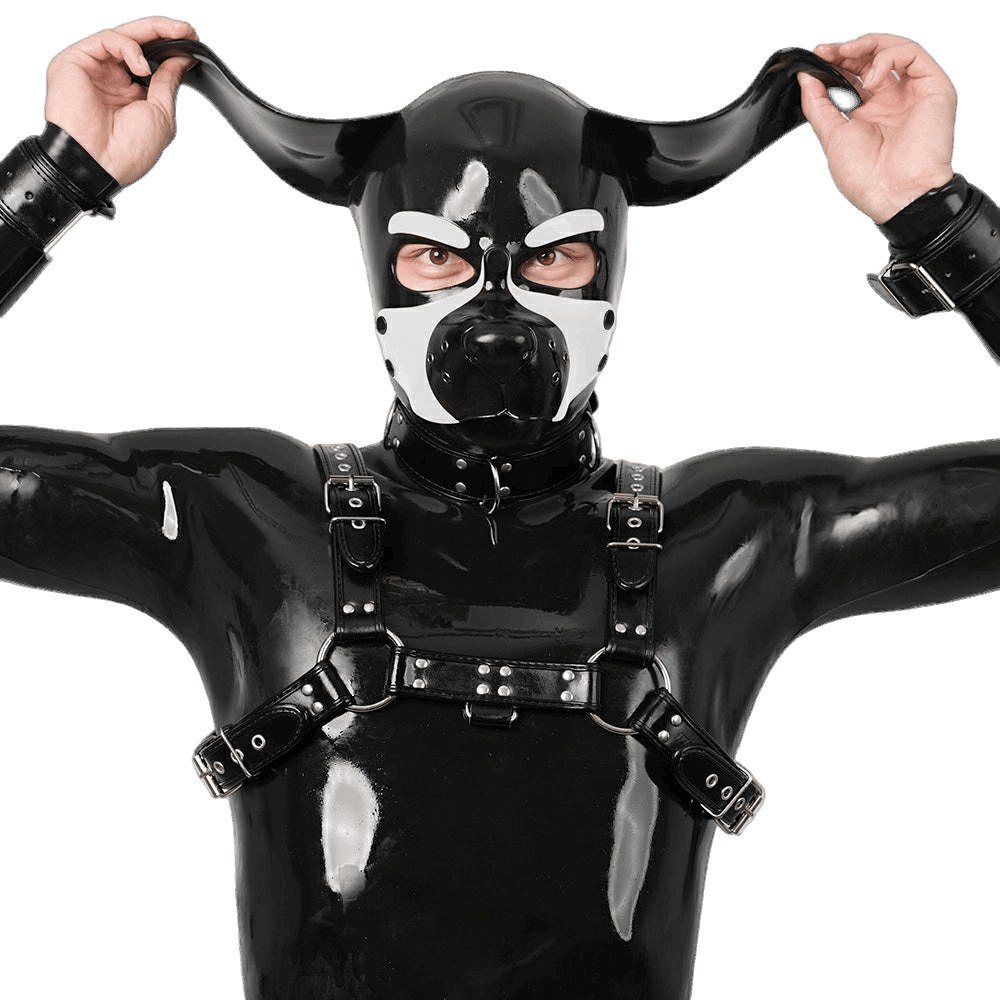 Furrjoi Silicone Beagle Hood White
