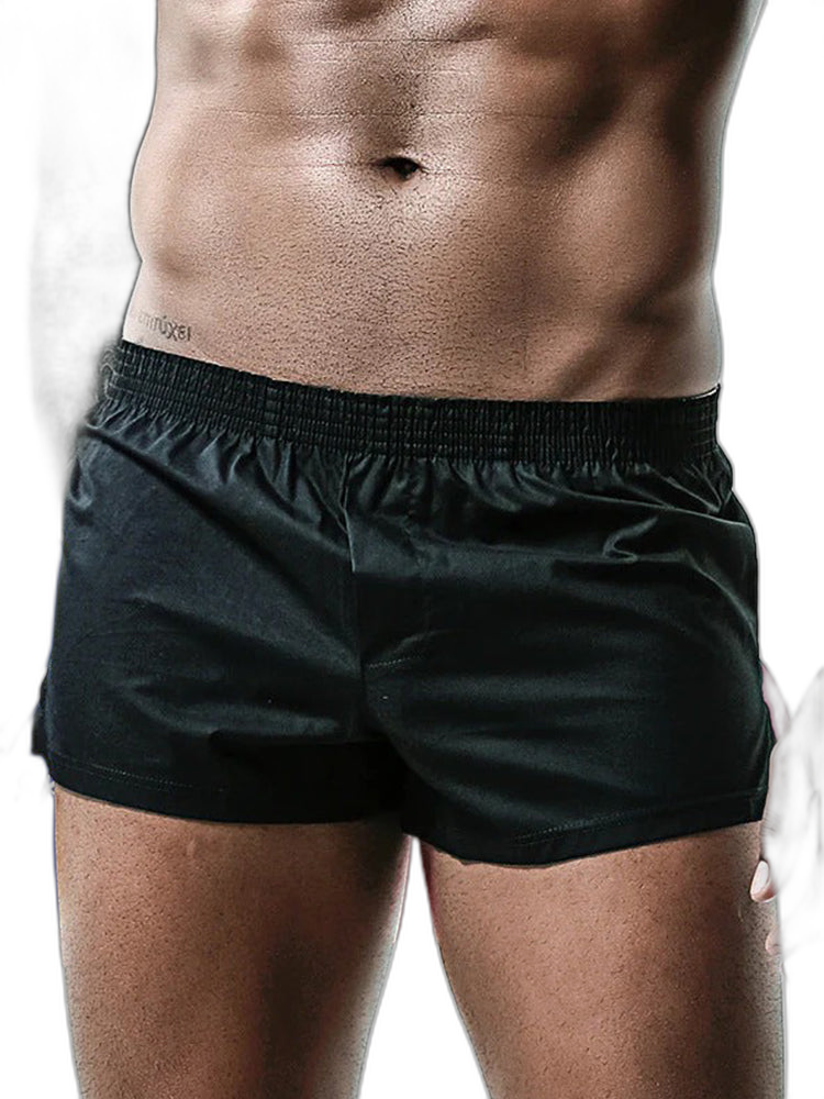 Men's Breathable Cotton Built-in Pouch Boxers