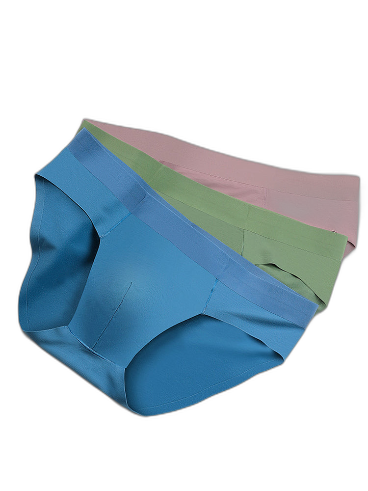 Men's Breathable Seamless Modal Pouch Briefs