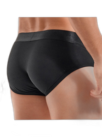 Men's Solid Color Mesh Breathable Sports Fitness Briefs