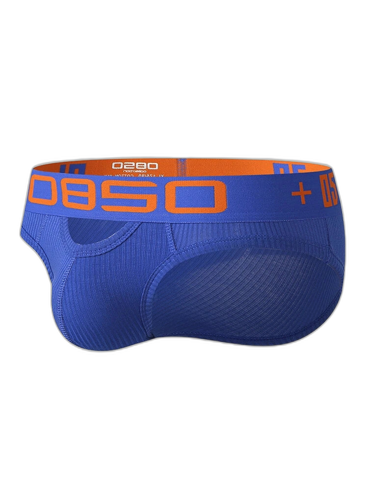 2 Pack Men's Hips Lifting Cotton Low-rise Briefs