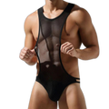 Harnessed Sissy T-Back Bodysuit