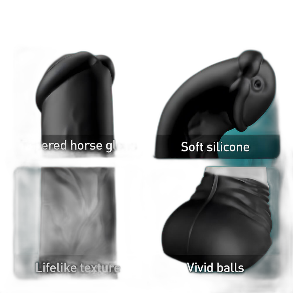 Thundr - 11.8 Inch Centaur Dildo – Thrusting & Vibrating Fantasy Dildo