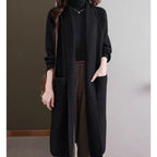 Autumn Winter Plus-Size Long Knitted Sweater