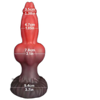 Zane - 8.8 Inch Fantasy Silicone Dildo - Monster Knot Dildo