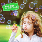 AFZMON 24Pcs Pirate Bubble Wands – Mini Colorful Party Favors for Kids