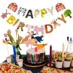 AI PARTY Farm Animals Birthday Banner – Farm Animal Themed Party Decoration (4.7 x 6.3 in)
