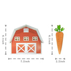 AI PARTY Farm Animals Birthday Banner – Farm Animal Themed Party Decoration (4.7 x 6.3 in)