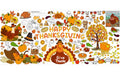 AinDen Thanksgiving Coloring Tablecloth – 72x30 Inch Kids Craft Table Cover
