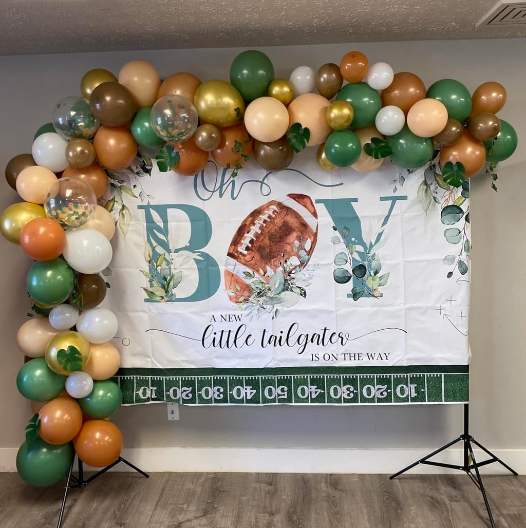 AIOZX Green & Brown Balloons Set – 60 Pcs, 12in Jungle Safari Theme