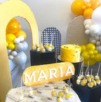 Aiwolf Yellow Gold Confetti Balloons – 50ct, 12in Mustard & Light Yellow Latex Party Decor for Birthday & Wedding