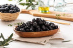 Alan Gemlik Low Salt Kuru Sele Black Olives 2XS 900g
