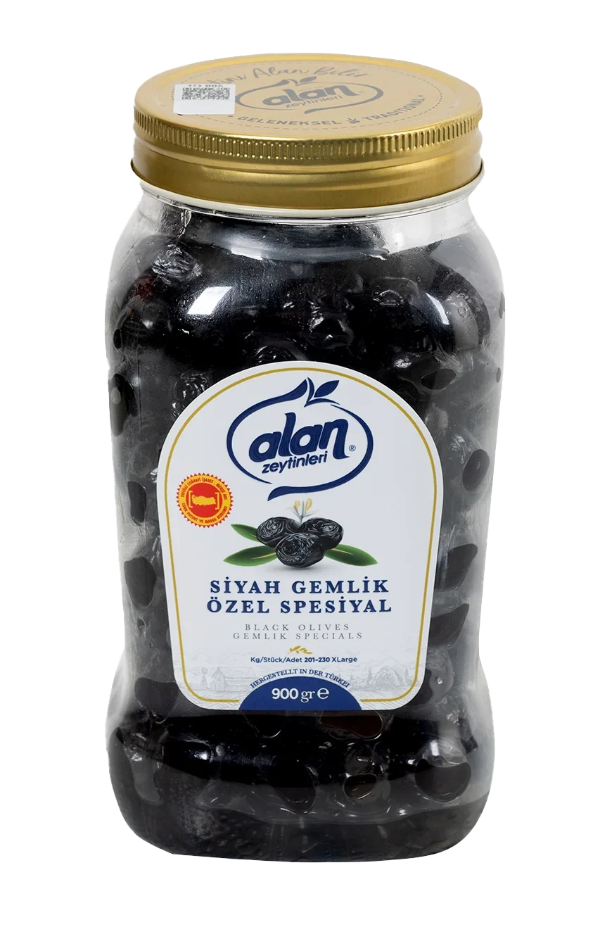 Alan Gemlik Special Premium Black Olives XLarge 900g