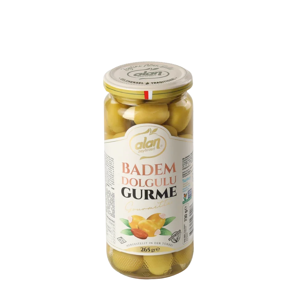 Alan Gourmet Almond Stuffed Green Olives 265g