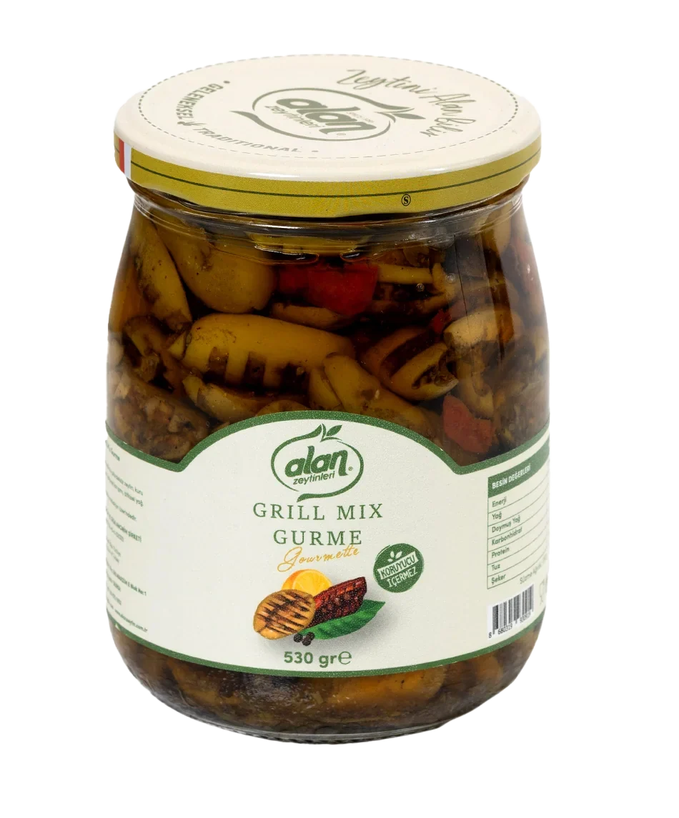 Alan Gourmet Grilled Mixed Green Olive Salad 530g