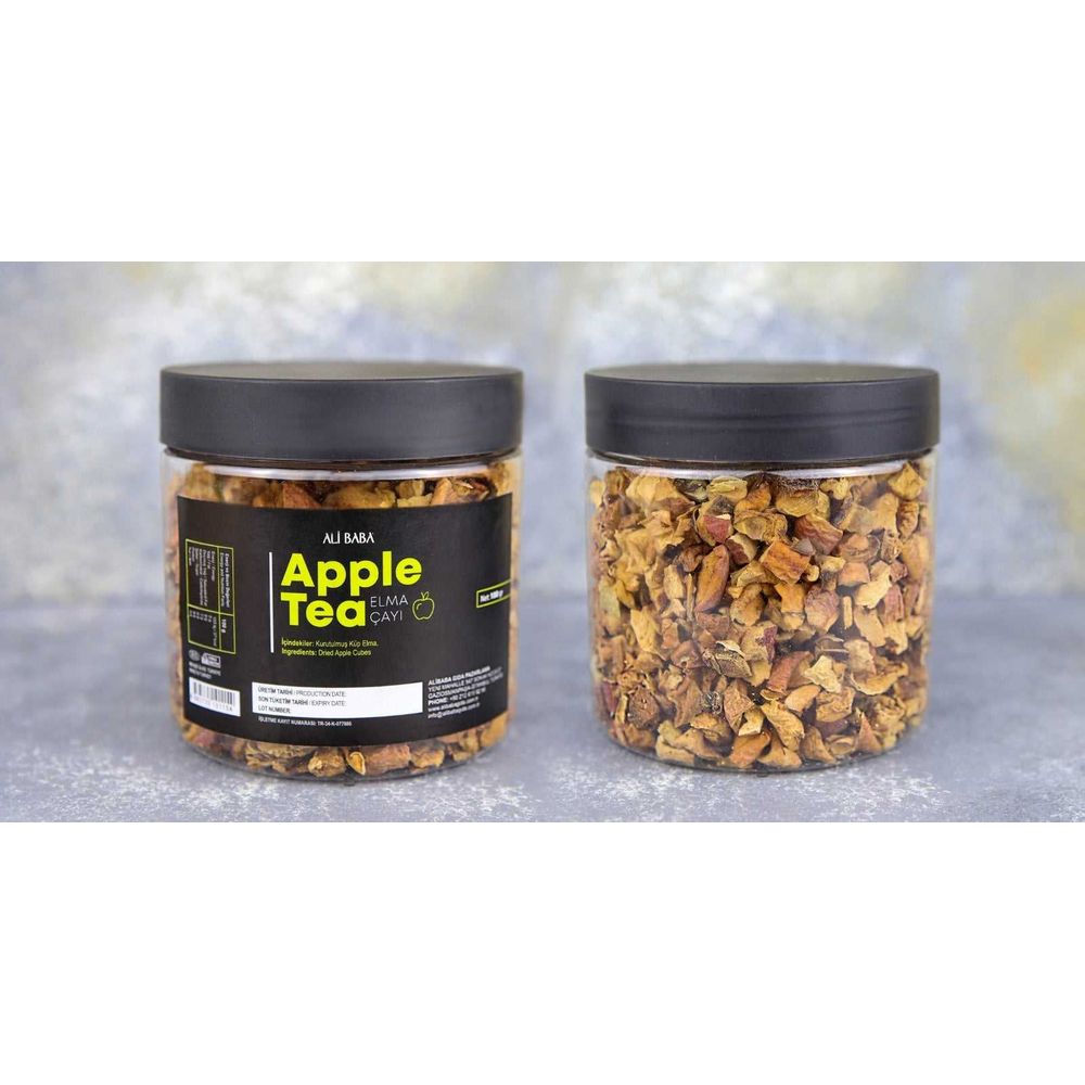Ali Baba Apple Tea Elma Cayi Fruit Infusion Jar 100g
