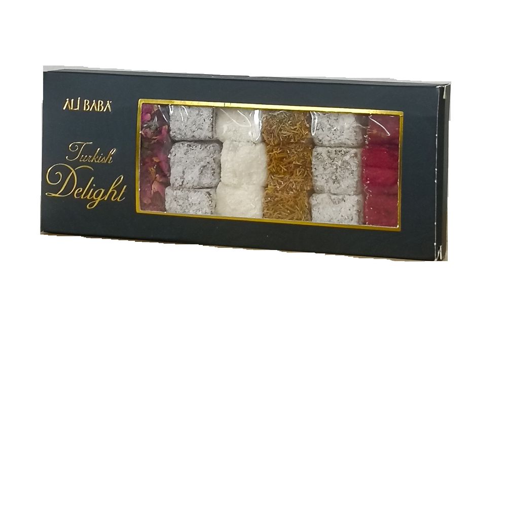 Ali Baba Assorted Coated Turkish Delight Gift Box 250g