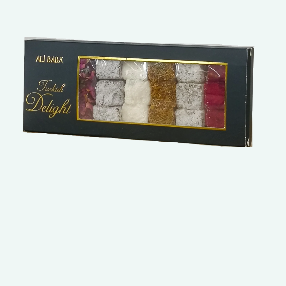 Ali Baba Assorted Coated Turkish Delight Gift Box 250g