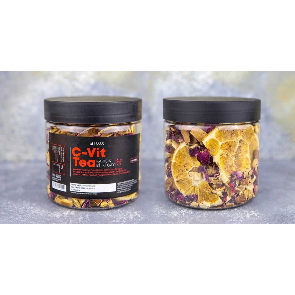Ali Baba C-Vit Tea Karisik Bitki Cayi Jar 100g