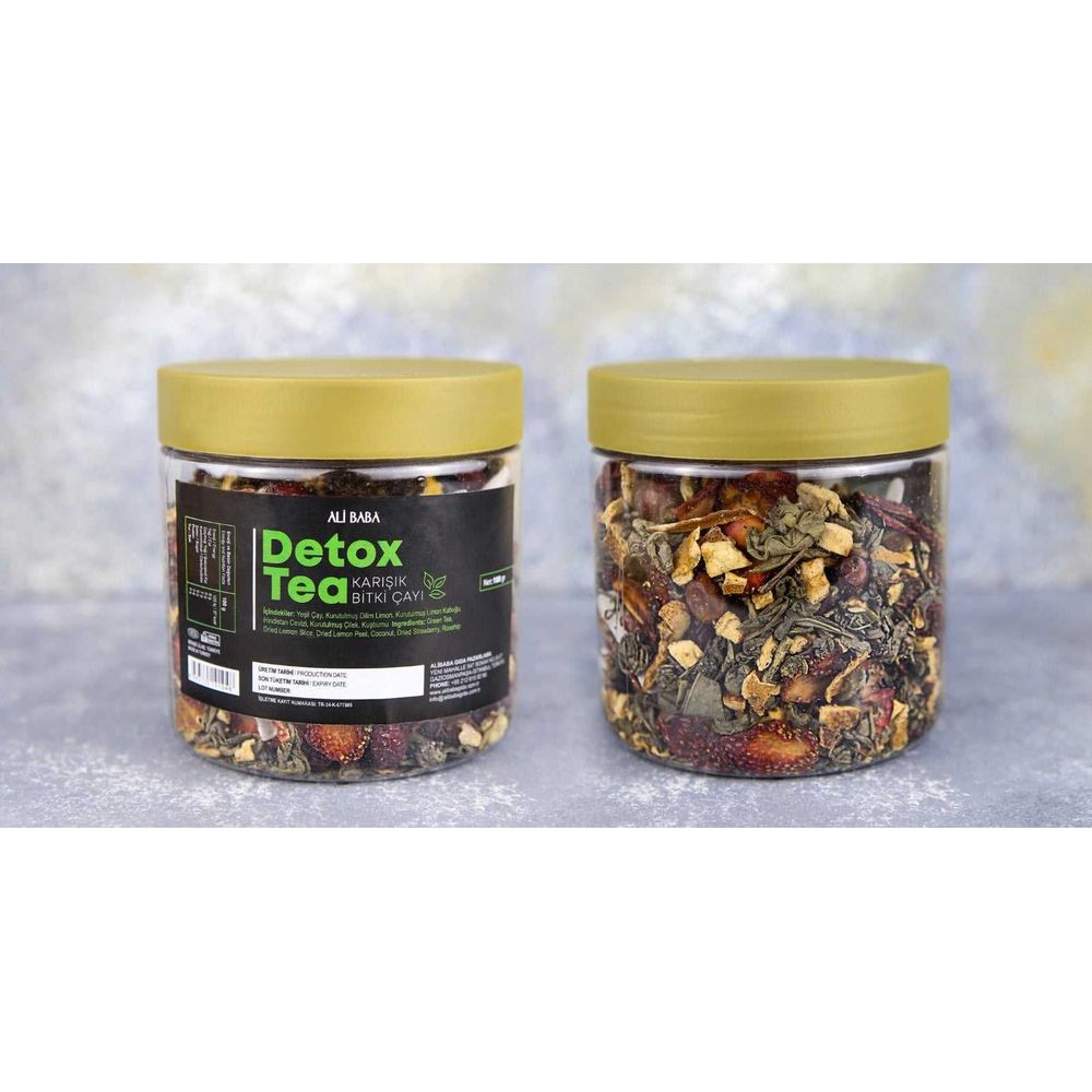 Ali Baba Detox Tea Karisik Bitki Cayi Jar 100g